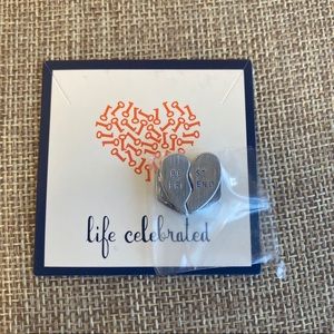 KEEP Collective Best Friends Charm Set Silver